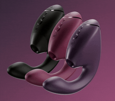 Womanizer Next Duo 2-in-1 G-Spot Vibrator in Black