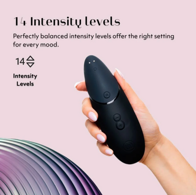 WOMANIZER NEXT CLITORAL 3D PLEASURE AIR STIMULATOR - BLACK