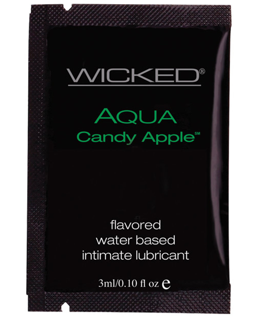 Wicked Aqua Candy Apple Lube Foil - 0.1 oz