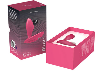 We-Vibe Ditto Plus Vibrating Anal Plug in Pink