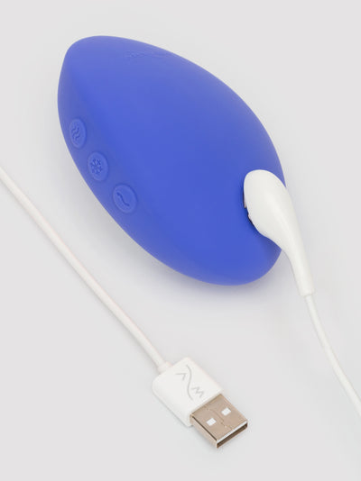 We-Vibe Temp Heating and Cooling Lay-on Vibrator in Lavender Blue