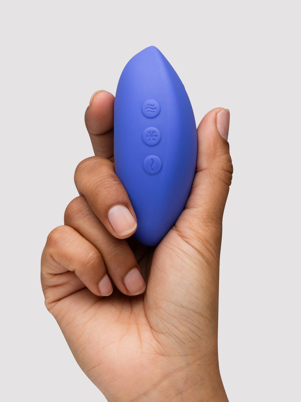 We-Vibe Temp Heating and Cooling Lay-on Vibrator in Lavender Blue