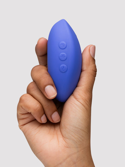 We-Vibe Temp Heating and Cooling Lay-on Vibrator in Lavender Blue