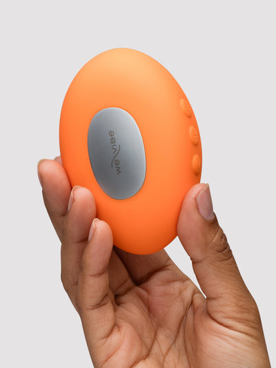 We-Vibe Temp Heating and Cooling Lay-on Vibrator in Tangerine