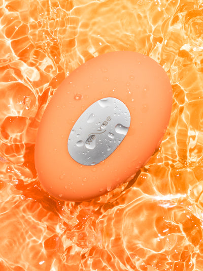 We-Vibe Temp Heating and Cooling Lay-on Vibrator in Tangerine