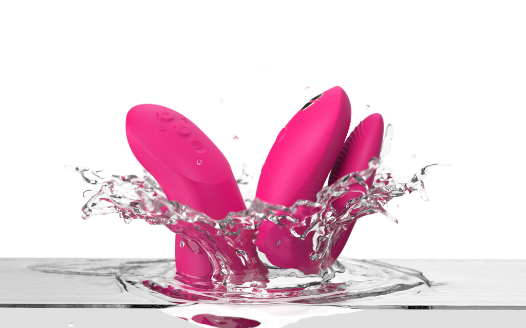 Chorus Pro Couples Vibrator by We-Vibe in Electric Pink