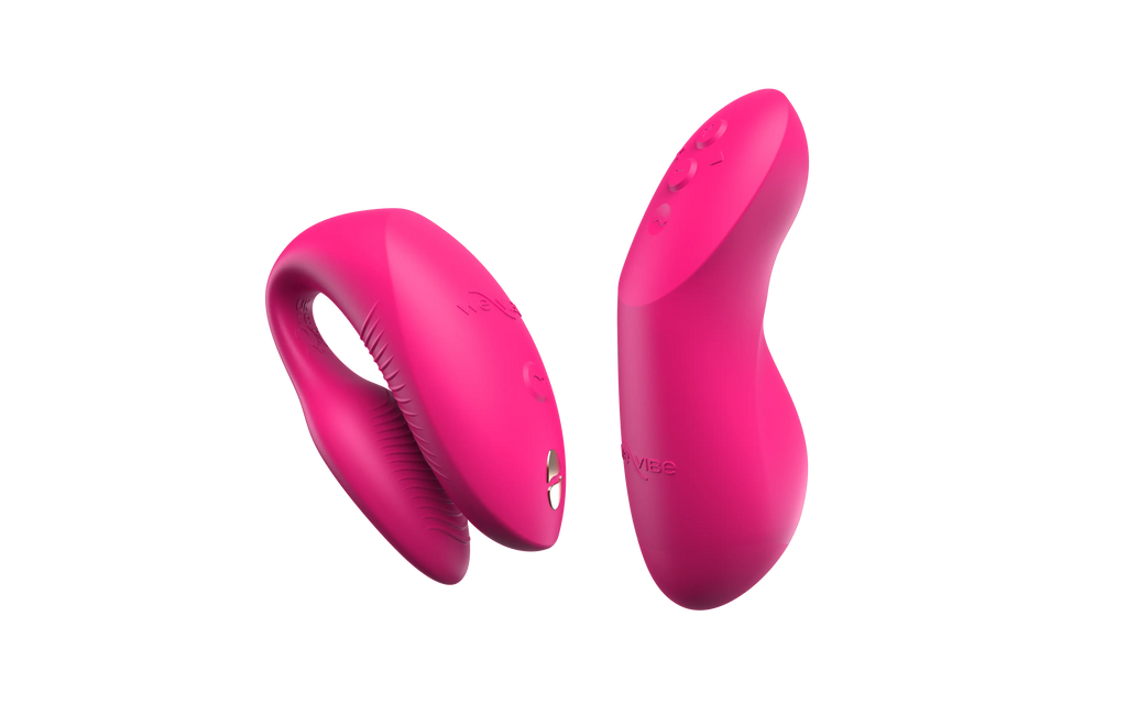 Chorus Pro Couples Vibrator by We-Vibe in Electric Pink