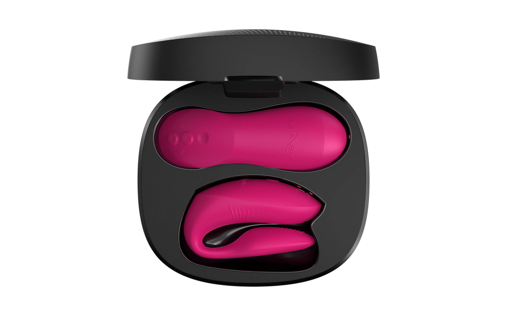 Chorus Pro Couples Vibrator by We-Vibe in Electric Pink