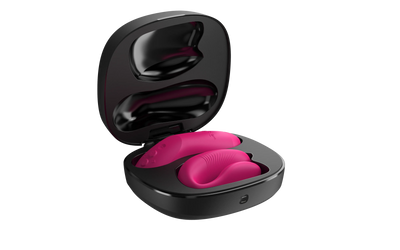 Chorus Pro Couples Vibrator by We-Vibe in Electric Pink