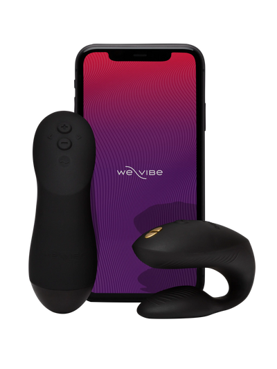 Chorus Pro Couples Vibrator by We-Vibe in Satin Black