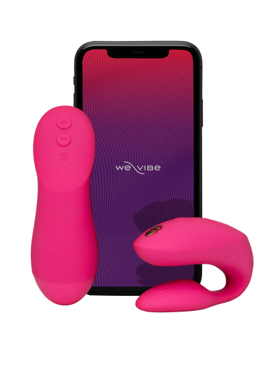 Chorus Pro Couples Vibrator by We-Vibe in Electric Pink
