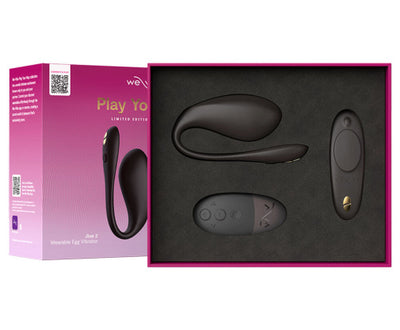 We-Vibe Play Your Way Limited Edition Collection Box Set in Black We-Vibe Play Your Way Limited Edition Collection Box Set in Black