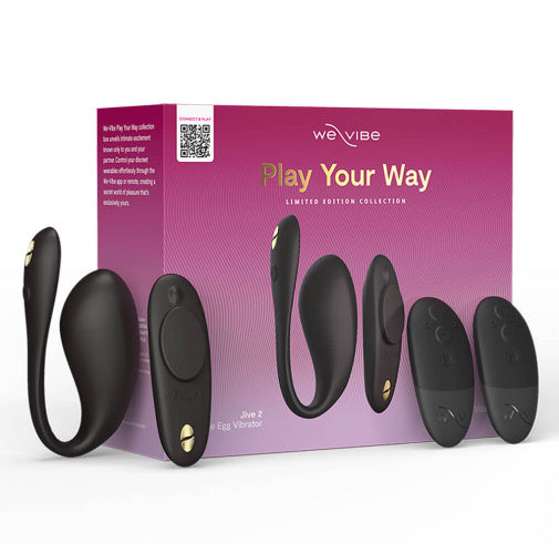We-Vibe Play Your Way Limited Edition Collection Box Set in Black We-Vibe Play Your Way Limited Edition Collection Box Set in Black