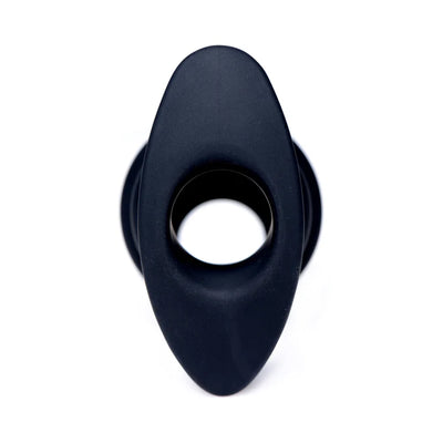 Hive Ass Silicone Ribbed Hollow Anal Plug in Small