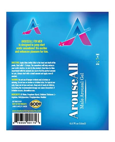 ArouseAll Male Arousal Gel .5oz