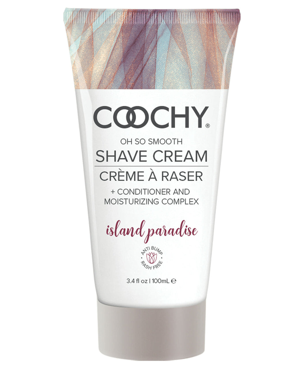 COOCHY Oh So Smooth Shave Cream Island Paradise - 3.4 oz