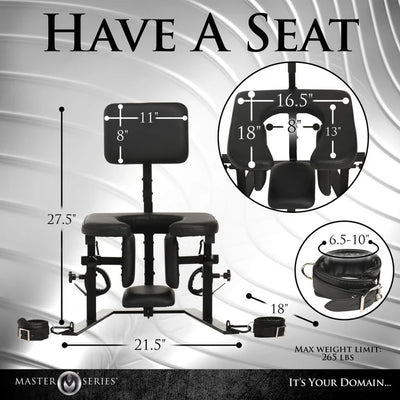 Master Series  Pleasure Throne Oral Sex Chair