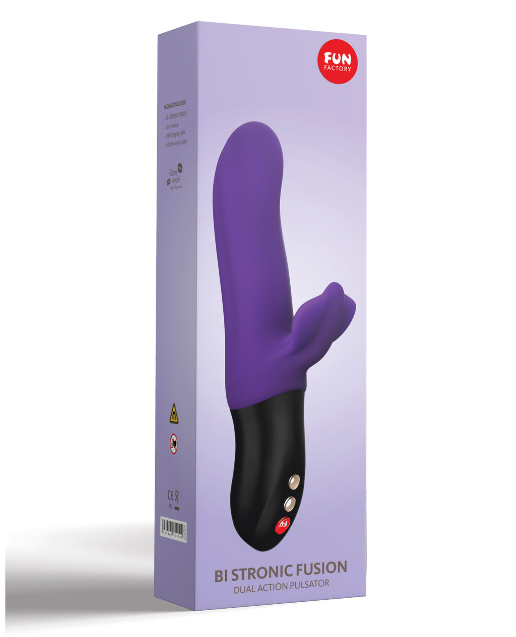 Get Fun Factory Bi Stronic Fusion - Violet at Castle Megastore Get Fun Factory Bi Stronic Fusion - Violet at Castle Megastore