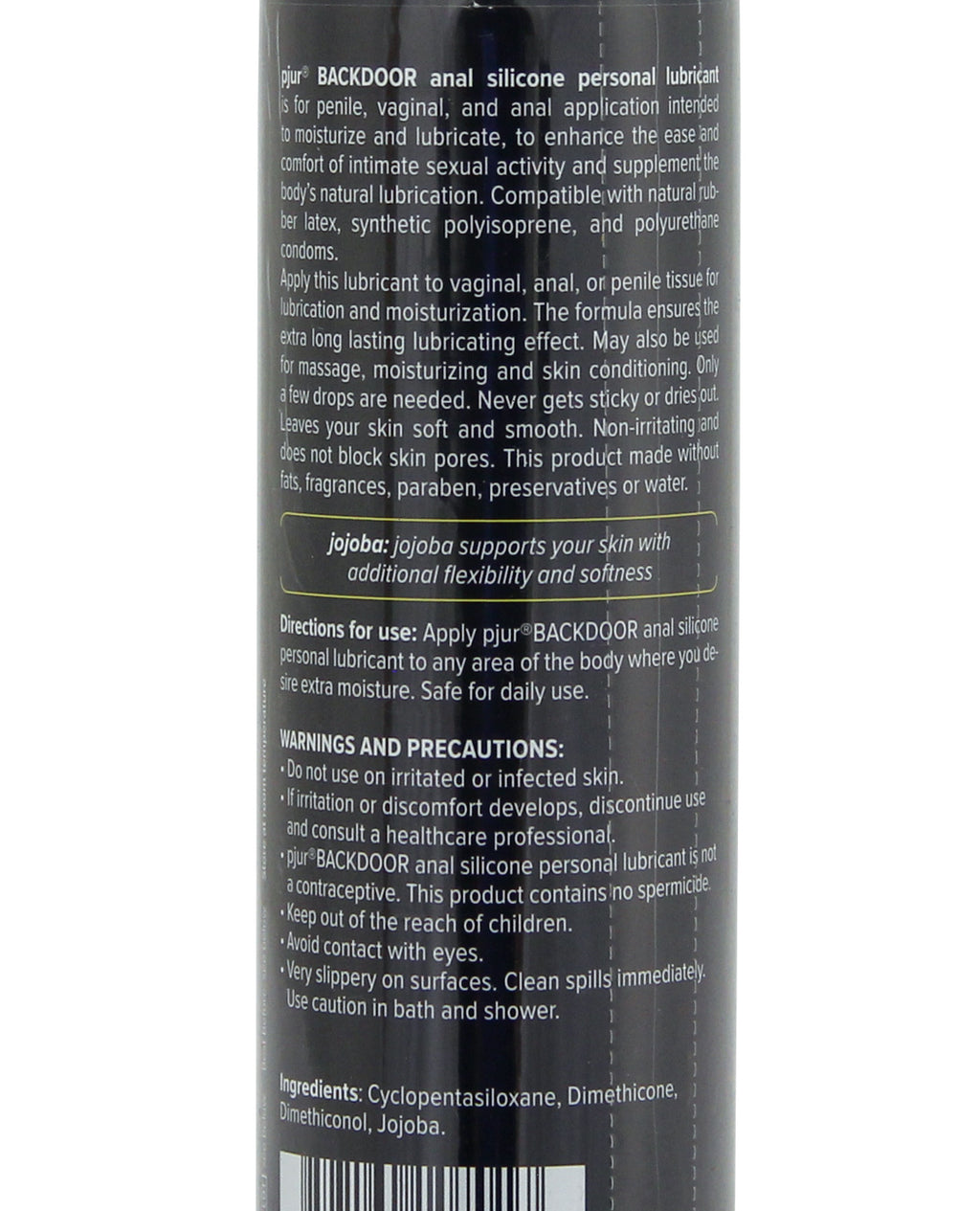Pjur Backdoor Anal Silicone Lubricant - 250 ml