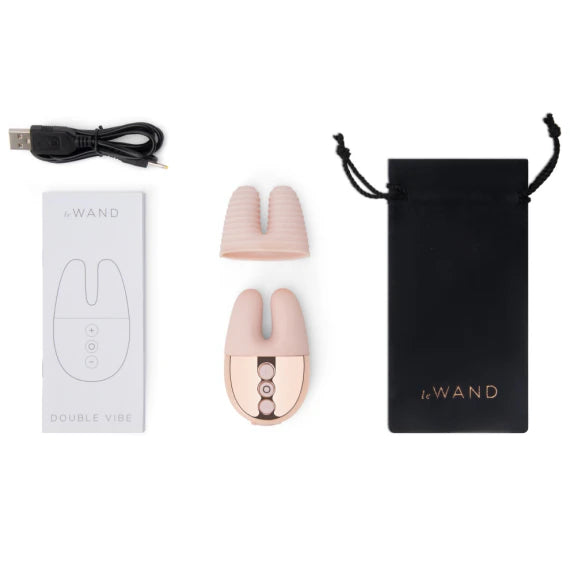 Le Wand Double Vibe in Rose Gold