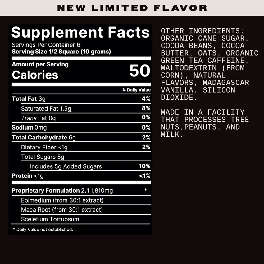 Tabs Sex Chocolate - Not Milk Chocolate Flavor