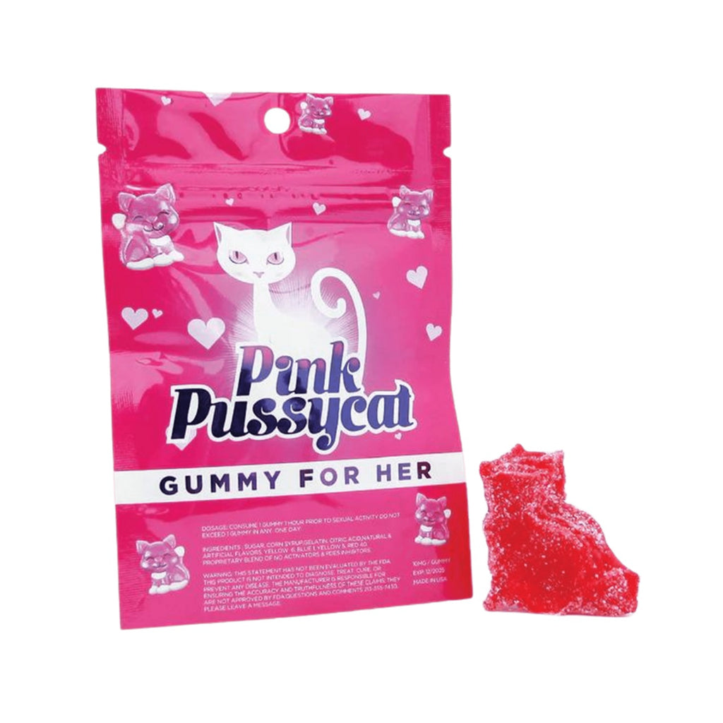 Pink Pussycat Gummy for Her - 1 Gummy