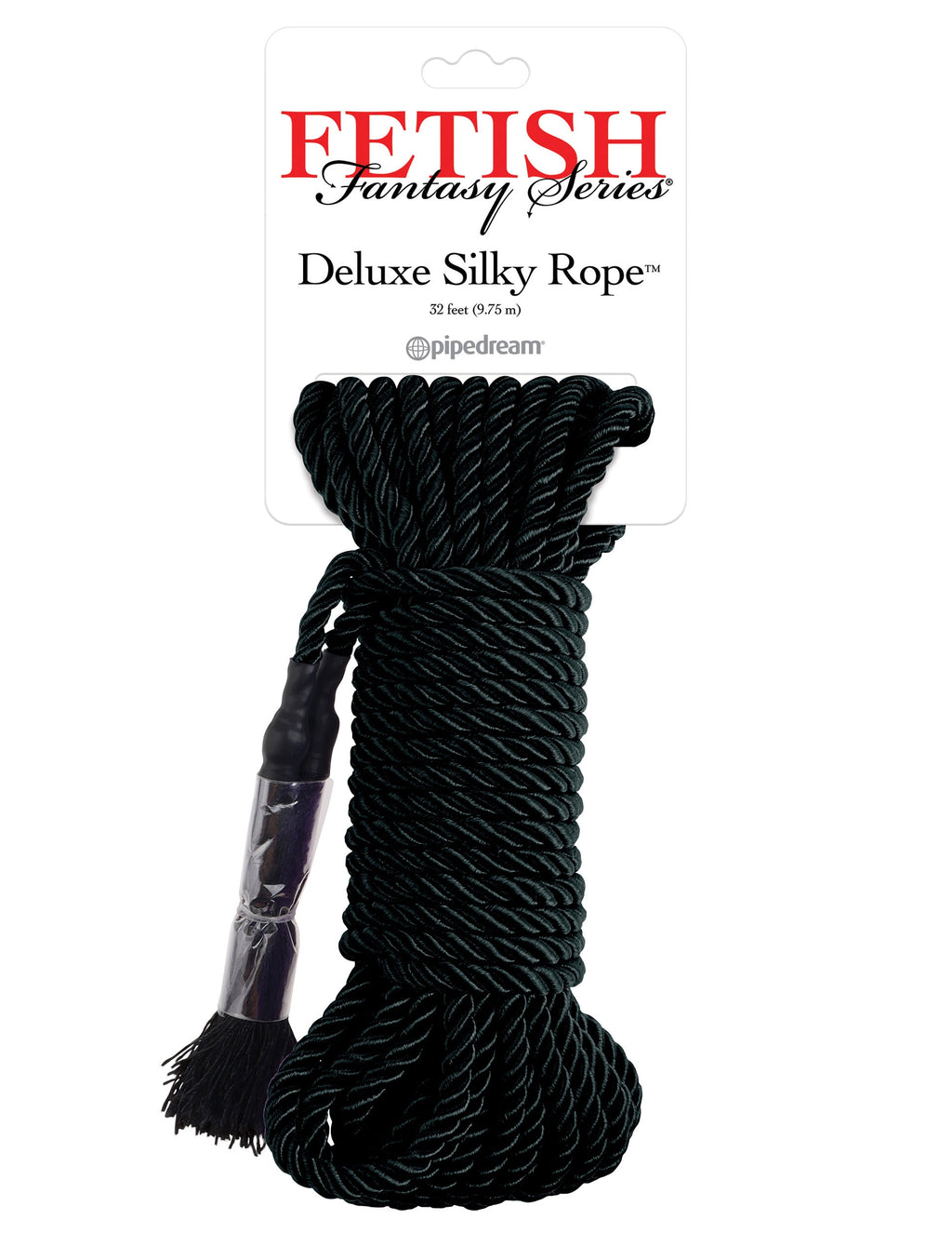 Fetish Fantasy Black Silky Rope
