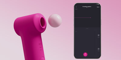 Lovense Fizz App-Controlled Clitoral Suction & Tapping Vibrator