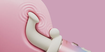 Lovense Spinel Thrusting and Heating Massage Gun Dildo Vibe