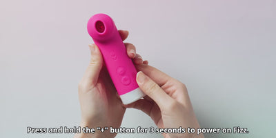 Lovense Fizz App-Controlled Clitoral Suction & Tapping Vibrator