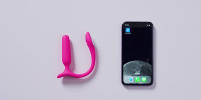 Lovense Lush Anal App-Controlled Butt Plug Vibrator