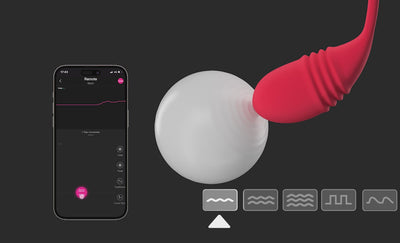 Lovense Vulse App-Controlled Hands-Free Thrusting Egg Vibrator