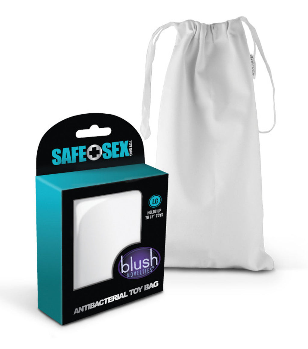 Get the Safe Sex - Antibacterial Toy Bag - Large at Castle Megastore Get the Safe Sex - Antibacterial Toy Bag - Large at Castle Megastore