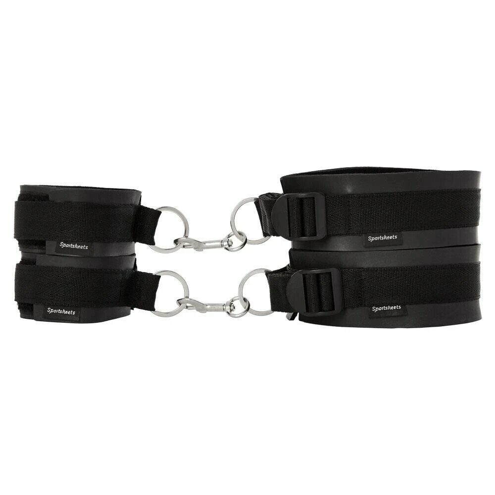 Sportsheets Thigh and Wrist Cuffs Set