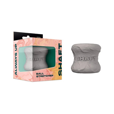 Shaft Liquid Silicone Ball Stretcher Model H in Gray