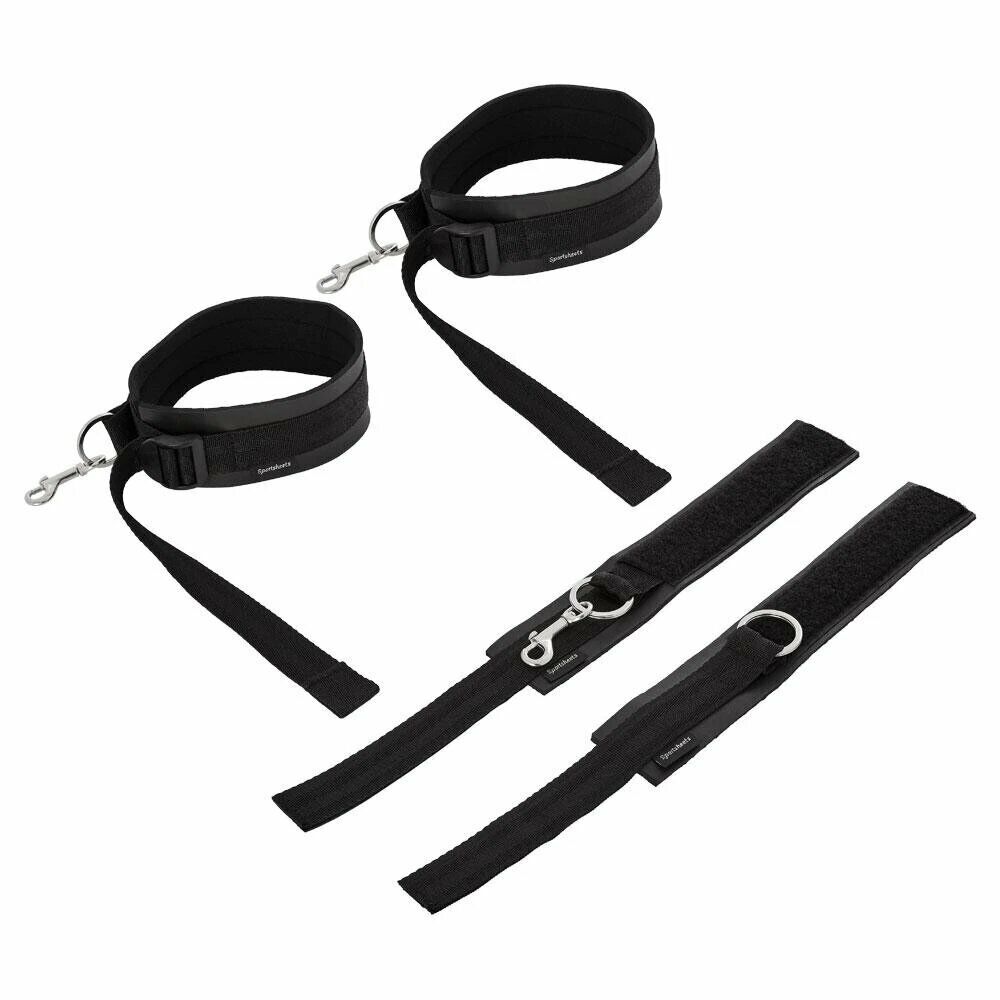 Sportsheets Thigh and Wrist Cuffs Set