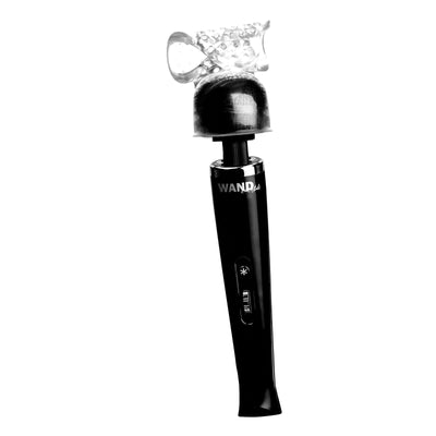 Vibra-Stroke Masturbator Wand Attachment - Clear