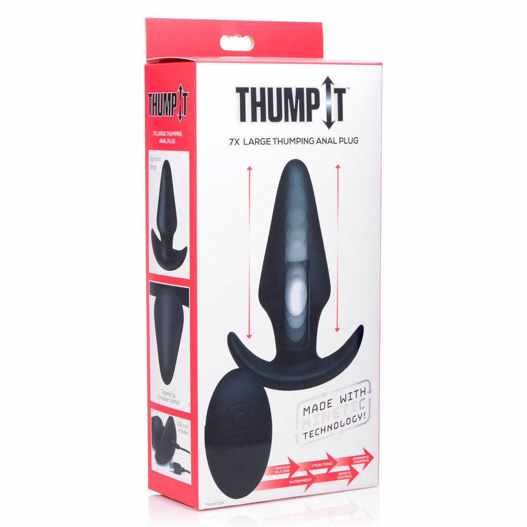 Thump It 7x Large Thumping Anal Plug