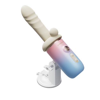 Lovense Spinel Thrusting and Heating Massage Gun Dildo Vibe