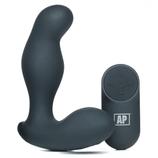 Alpha-Pro 7X P-Gyro Silicone Prostate Stimulator With Gyrating Shaft