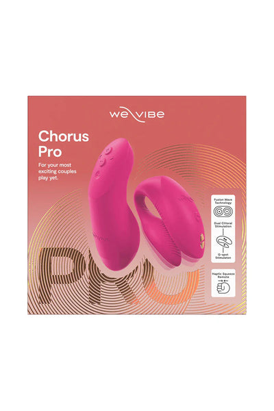 Chorus Pro Couples Vibrator by We-Vibe in Electric Pink