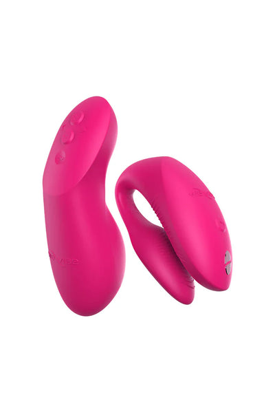 Chorus Pro Couples Vibrator by We-Vibe in Electric Pink