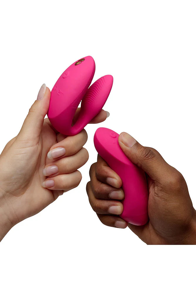 Chorus Pro Couples Vibrator by We-Vibe in Electric Pink
