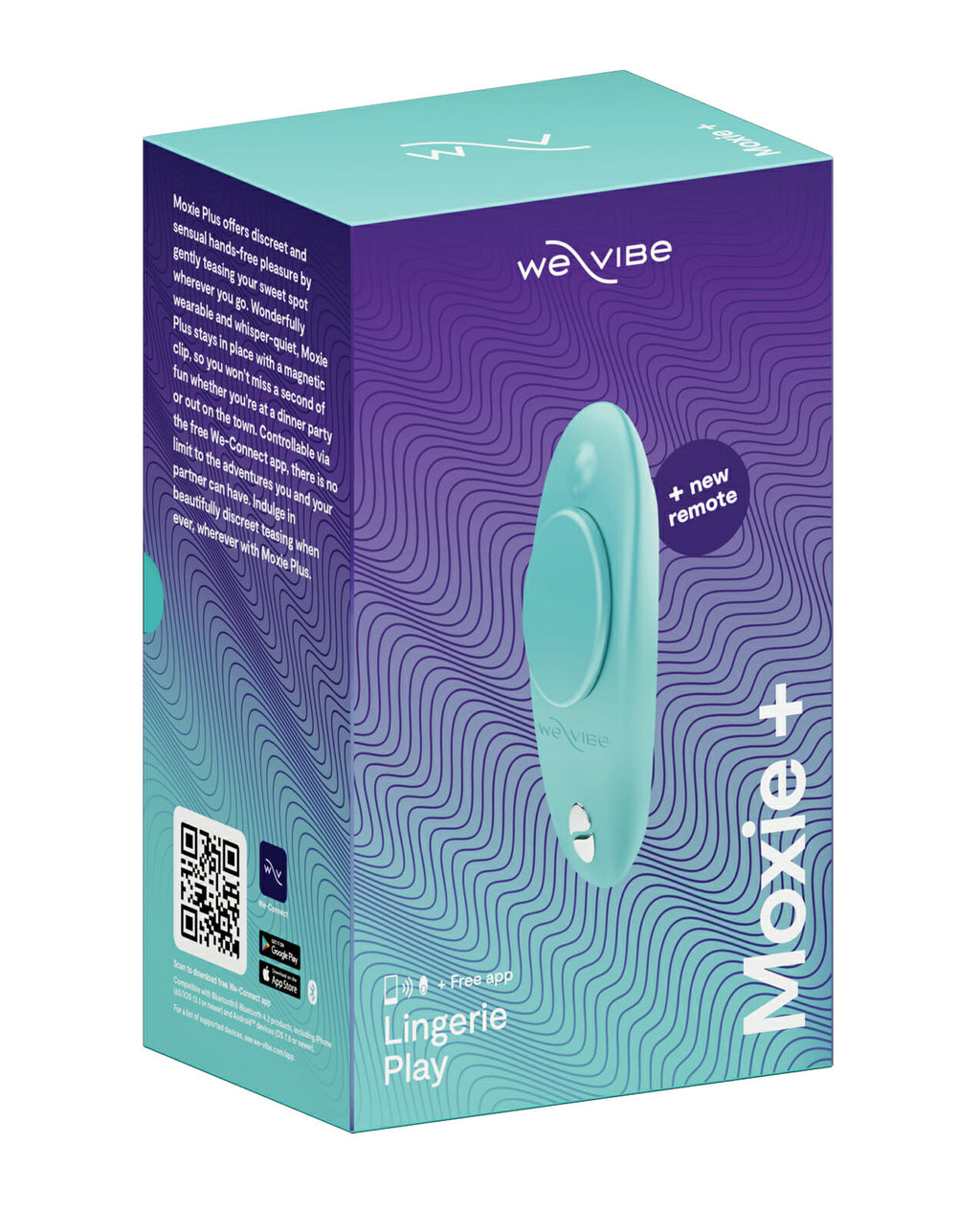 We-Vibe Moxie+ - Aqua