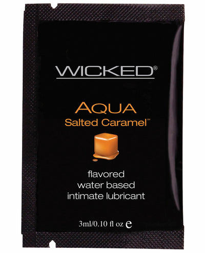 Wicked Aqua Salted Caramel Lube Foil