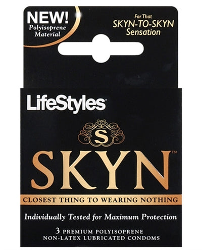 LIFESTYLES SKYN NON LATEX 3PK