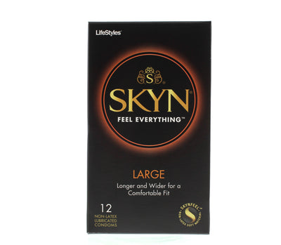 Lifestyles SKYN Large Non-Latex Condoms - 12 pk