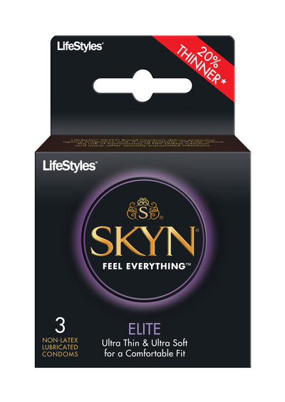 Lifestyles SKYN Elite Condoms - 3 pk
