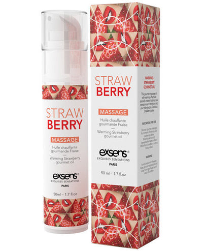 Strawberry Intimate Massage Oil - 1.7 oz