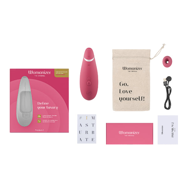 Womanizer Premium 2 - Raspberry